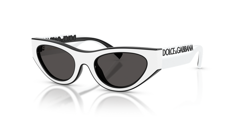 Dolce & Gabbana Kids 0DX6012 in White/Black - Alternate View