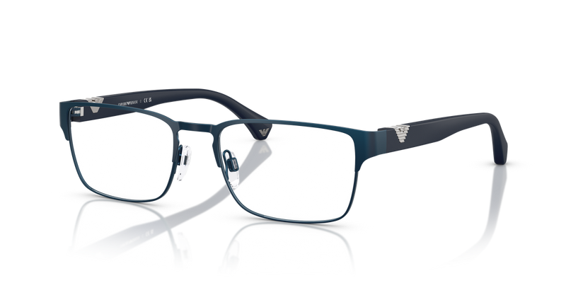 Emporio Armani EA1027 in Matte Blue / Demo Lens (3100) - Alternate View