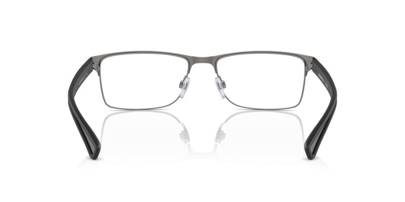 Emporio Armani EA1052 in Rubber Black & Gunmetal / Demo Lens (3094) - Temple Detail
