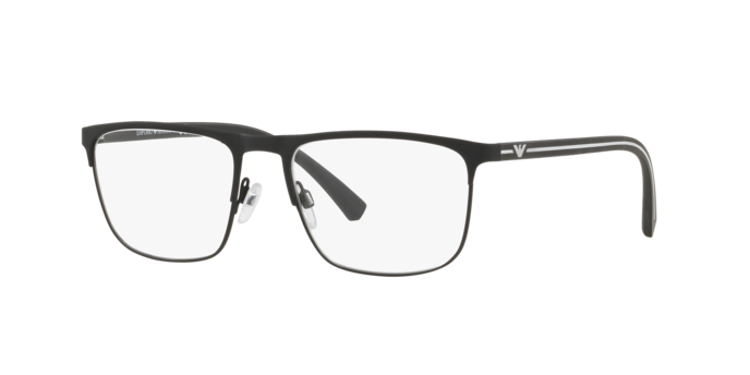 Emporio Armani EA1079 in Rubber Black / Demo Lens (3094) - Front View