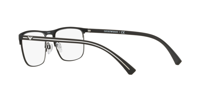 Emporio Armani EA1079 in Rubber Black / Demo Lens (3094) - Side View