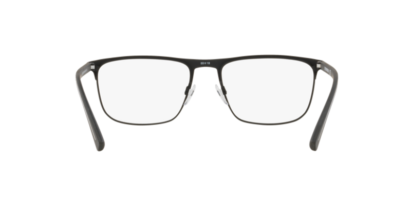 Emporio Armani EA1079 in Rubber Black - Back View