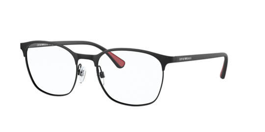 Emporio Armani EA1114 - Matte Black / Demo Lens (3001)