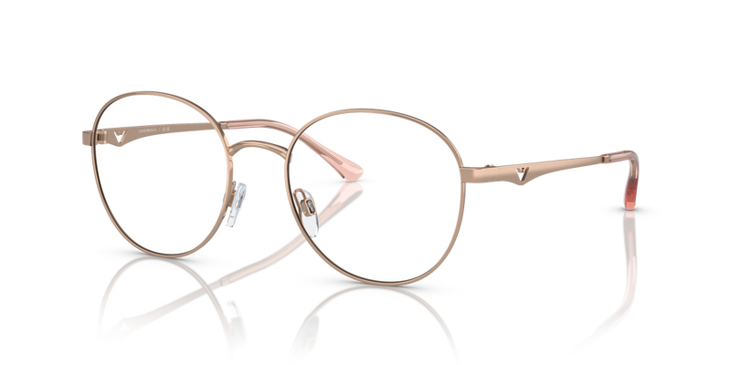 Emporio Armani EA1144 in Shiny Rose Gold - Front View