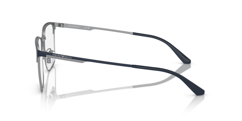 Emporio Armani EA1146D in Matte Blue/Silver / Demo Lens (3018) - Alternate View