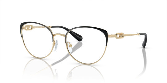 Emporio Armani EA1150 - Shiny Pale Gold/Black / Demo Lens (3014)
