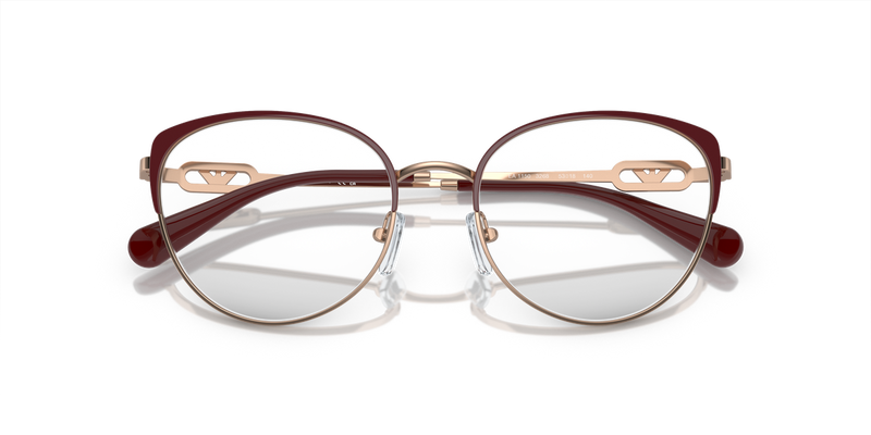 Emporio Armani EA1150 in Shiny Rose Gold/Bordeaux - Alternate View