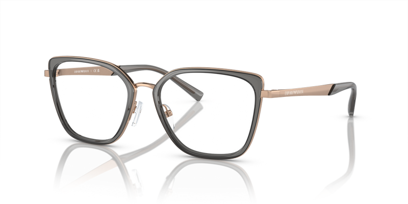 Emporio Armani EA1152 in Shiny Rose Gold / Demo Lens (3361) - Front View