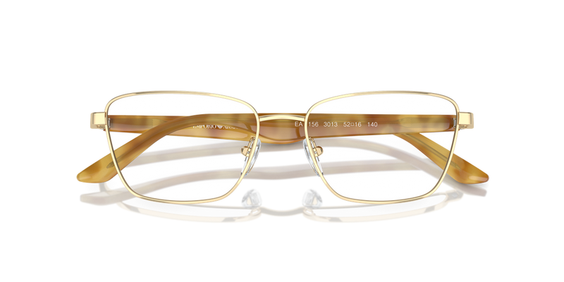 Emporio Armani EA1156 in Shiny Pale Gold - Side View