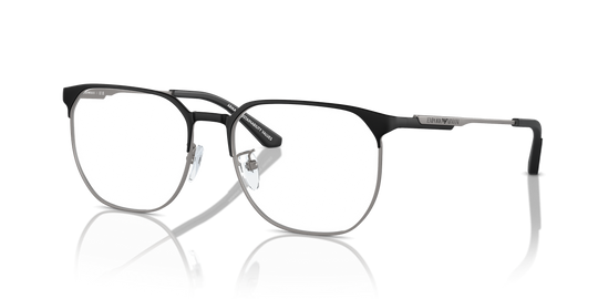 Emporio Armani EA1158D - Matte Black/Gunmetal / Demo Lens (3001)