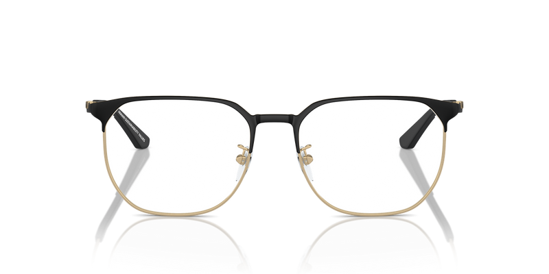 Emporio Armani EA1158D in Matte Pale Gold/Black / Demo Lens (3002) - Alternate View