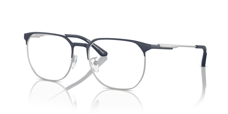 Emporio Armani EA1158D in Matte Blue/Silver / Demo Lens (3018) - Alternate View