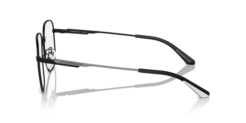 Emporio Armani EA1159D in Matte Black / Demo Lens (3001) - Back View