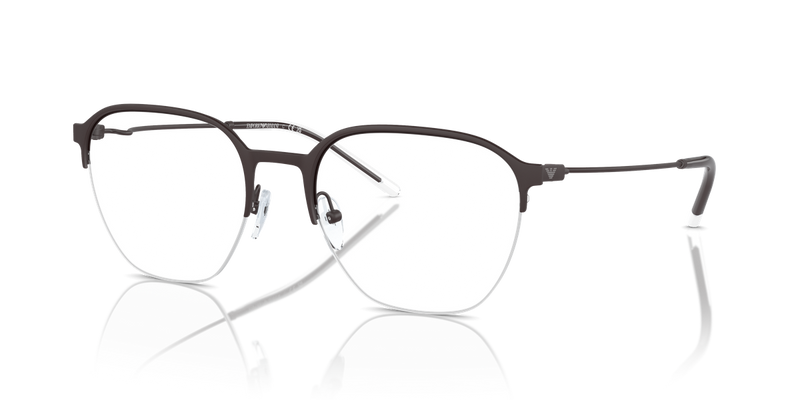 Emporio Armani EA1160 in Matte Brown / Demo Lens (3380) - Alternate View