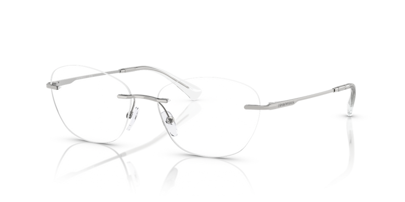 Emporio Armani EA1167 in Shiny Silver - Front View