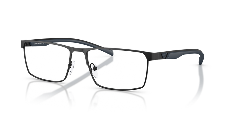 Emporio Armani EA1190 in Matte Black - Front View