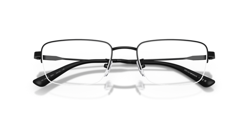 Emporio Armani EA1193TD in Matte Black - Side View