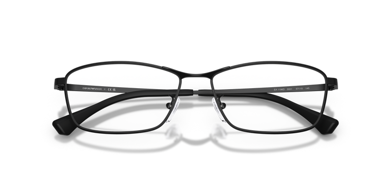 Emporio Armani EA1196D in Matte Black - Side View