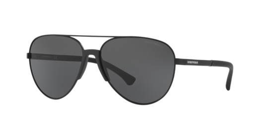 Emporio Armani EA2059 - Matte Black / Grey (320387)