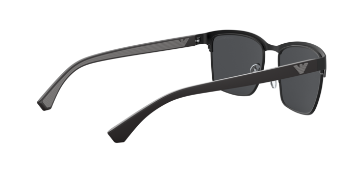 Emporio Armani EA2087 in Matte Black / Grey (301487) - Temple Detail