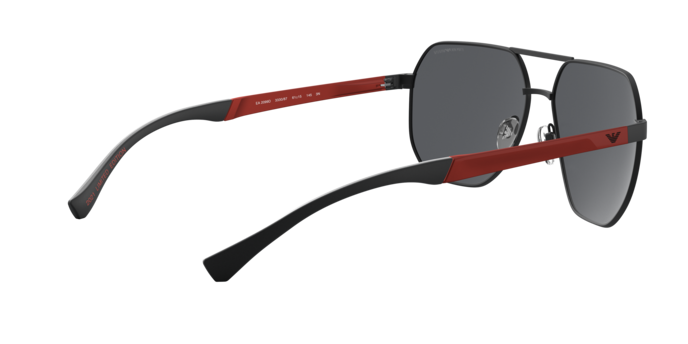 Emporio Armani EA2099D in Matte Black / Grey (333087) - Temple Detail