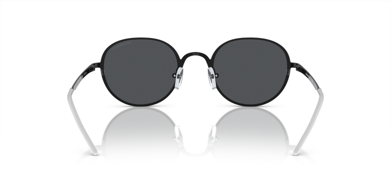 Emporio Armani EA2151 in Shiny Black/White / Dark Grey (337287) - Temple Detail
