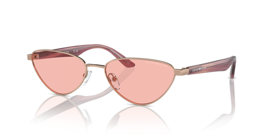 Emporio Armani EA2153 - Shiny Rose Gold / Light Pink (3011/5)