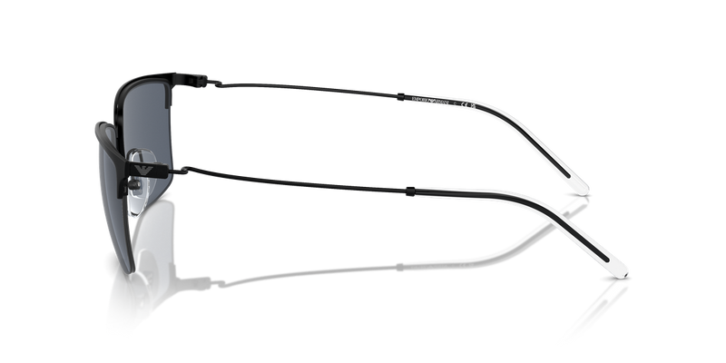 Emporio Armani EA2155 in Matte Black / Dark Grey (300187) - Back View