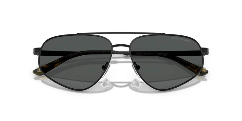 Emporio Armani EA2156 in Matte Black / Dark Grey (300187) - Side View