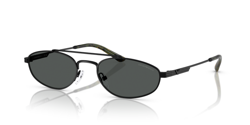 Emporio Armani EA2157 in Matte Black / Dark Grey (300187) - Front View