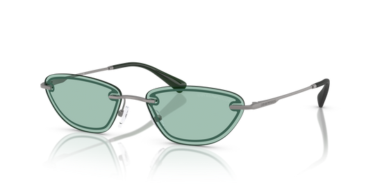 Emporio Armani EA2158 - Matte Gunmetal / Green (3003/2)