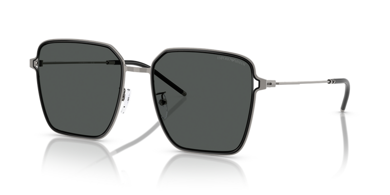 Emporio Armani EA2159D in Shiny Gunmetal/Black / Dark Grey (301487) - Alternate View