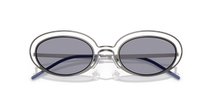 Shiny Gunmetal / Blue (301080)