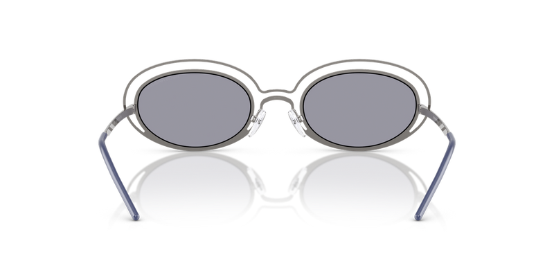 Emporio Armani EA2160 in Shiny Gunmetal / Blue (301080) - Temple Detail