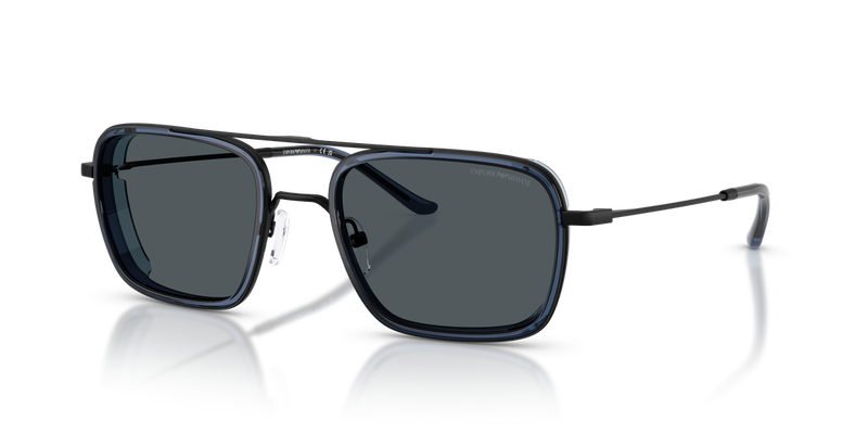 Emporio Armani EA2162 in Matte Black / Blue (300180) - Alternate View