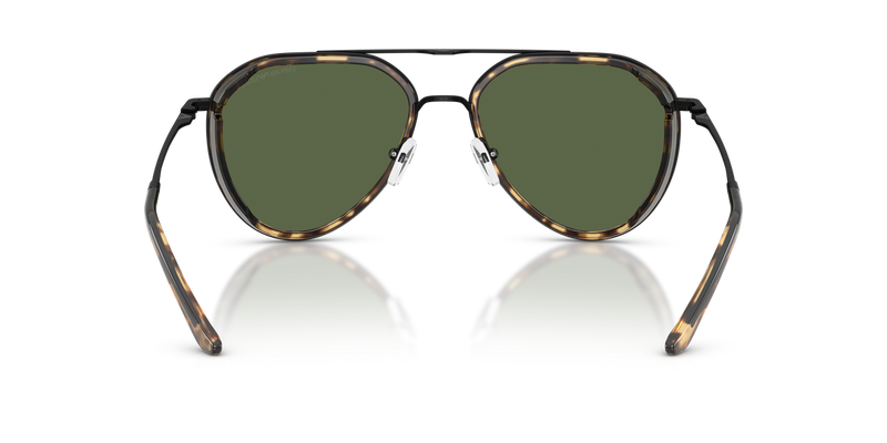 Emporio Armani EA2163 in Matte Black / Dark Green (300171) - Temple Detail