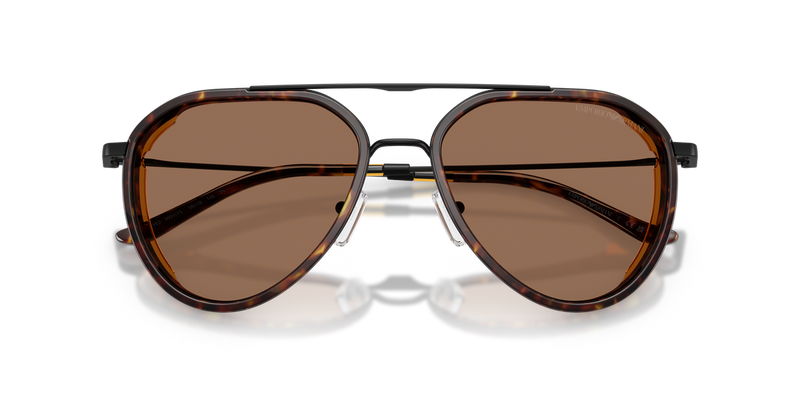Emporio Armani EA2163 in Matte Black / Dark Brown (300173) - Alternate View
