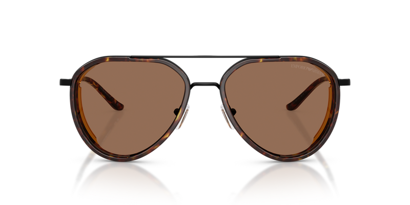 Emporio Armani EA2163 in Matte Black / Dark Brown (300173) - Alternate View