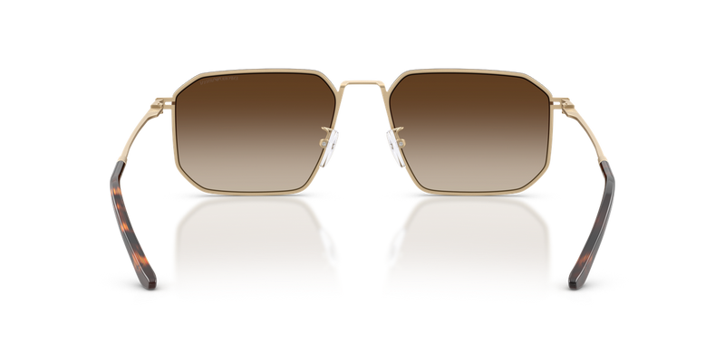 Emporio Armani EA2165D in Matte Pale Gold / Gradient Brown (300213) - Alternate View