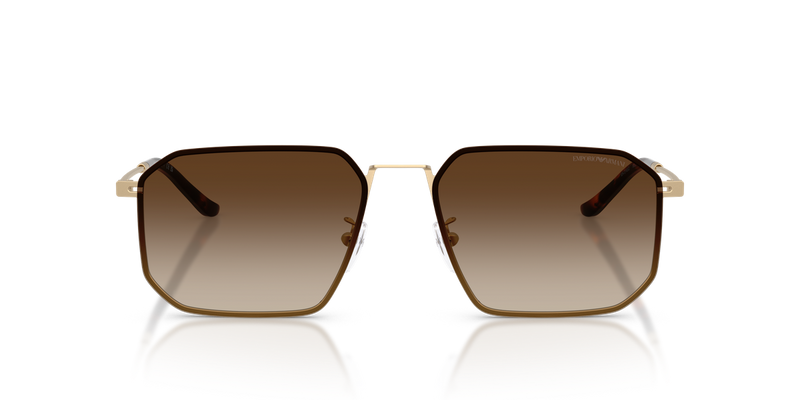 Emporio Armani EA2165D in Matte Pale Gold / Gradient Brown (300213) - Alternate View