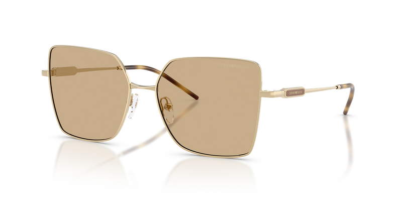 Emporio Armani EA2179 in Shiny Pale Gold - Front View