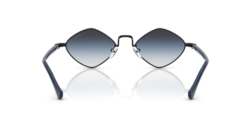 Emporio Armani EA2182 in Shiny Anticate Silver - Temple Detail