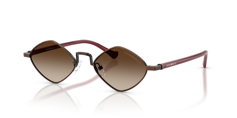 Emporio Armani EA2182 in Shiny Anticate Bordeaux - Alternate View