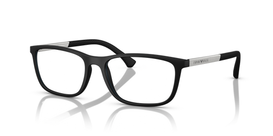 Emporio Armani EA3069 - Rubber Black / Demo Lens (5063)