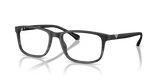 Matte Black & Striped Grey / Demo Lens (5566)
