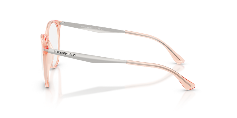 Emporio Armani EA3168 in Shiny Transparent Pink - Back View