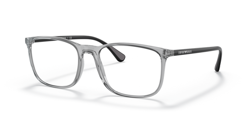 Emporio Armani EA3177 in Shiny Transparent Grey - Alternate View