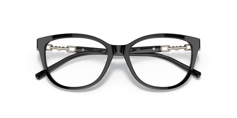 Emporio Armani EA3190 in Black - Side View