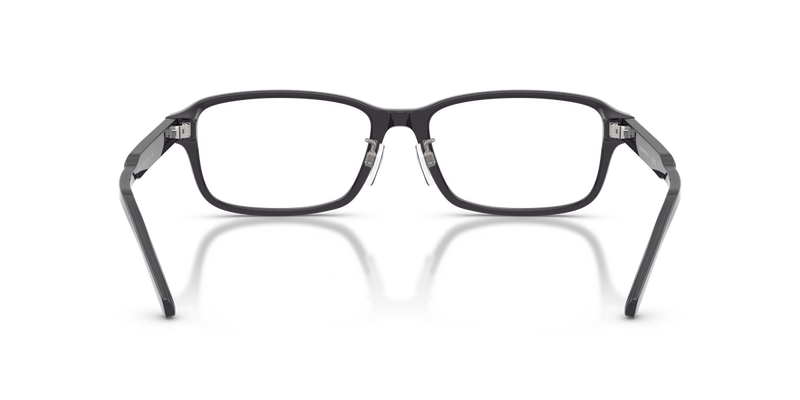 Emporio Armani EA3215D in Shiny Transparent Grey - Temple Detail