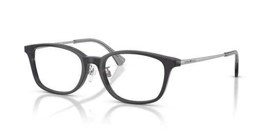 Emporio Armani EA3217D - Shiny Transparent Grey / Demo Lens (5029)